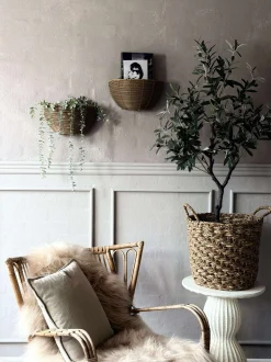 VIAMAJA Plantekurv Rattan
