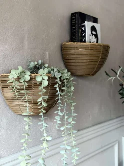 VIAMAJA Plantekurv Rattan