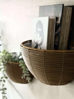 VIAMAJA Plantekurv Rattan