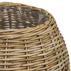VIAMAJA Plantekurve i natur rattan - 2 stk Outlet