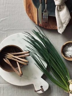 VIAMAJA Pålægsgafler Akacia - 6 stk Hot