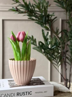 VIAMAJA Potte i beton look - Lille Rosa Discount