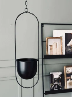 VIAMAJA Potte med ophæng - Black Discount
