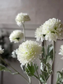 VIAMAJA Prydløg stilk 60 cm - Hvid Sale