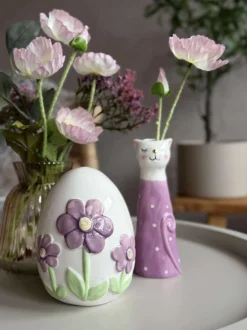 VIAMAJA Påskeæg - purple flower Online
