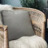 VIAMAJA Pude med fyld - Grå / Mint 43x43 Outlet