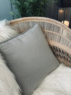 VIAMAJA Pude med fyld - Grå / Mint 43x43 Outlet