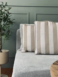 VIAMAJA Pude med fyld - Natur / salvie 43x43 Clearance