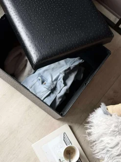 VIAMAJA Puf med opbevaring - Mellem Online