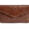 VIAMAJA Pung croco i skind - Cognac Discount