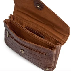 VIAMAJA Pung croco i skind - Cognac Discount