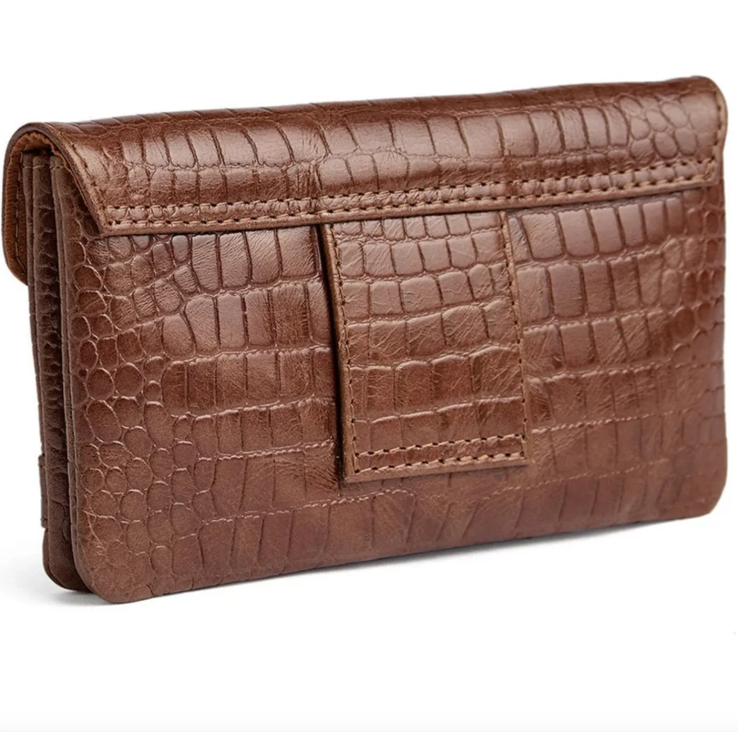 VIAMAJA Pung croco i skind - Cognac Discount