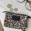 VIAMAJA Pung i blød ruskind - Leopard Online