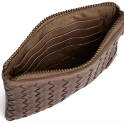 VIAMAJA Pung Sofya - Håndflettet Dark Taupe Outlet