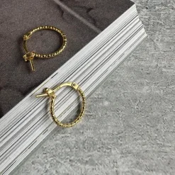 VIAMAJA Øreringe Alexa Golden 18K forgyldt Best