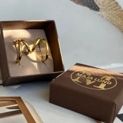 VIAMAJA Øreringe Camille – Forgyldt Outlet