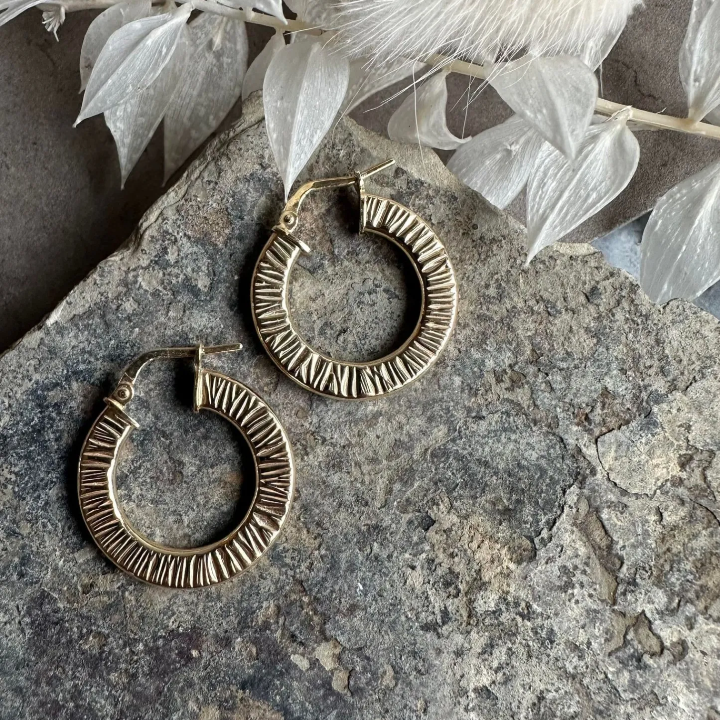 VIAMAJA Øreringe Chloe small Sterling Silver 18K forgyldt
