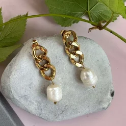 VIAMAJA Øreringe Elsa 18k forgyldt Online