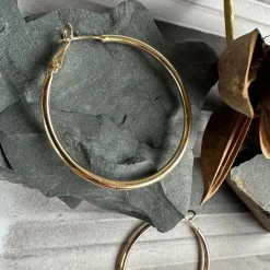 VIAMAJA Øreringe Hazel 18k forgyldt Hot