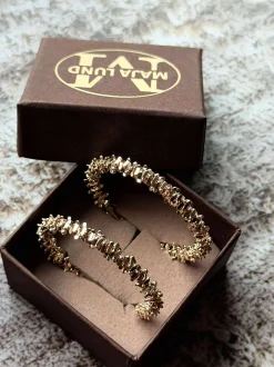 VIAMAJA Øreringe INA Hoops Small - 18K forgyldt Outlet