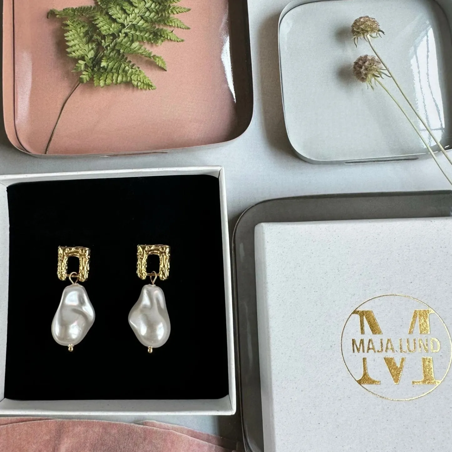 VIAMAJA Øreringe Indie 18k forgyldt Discount