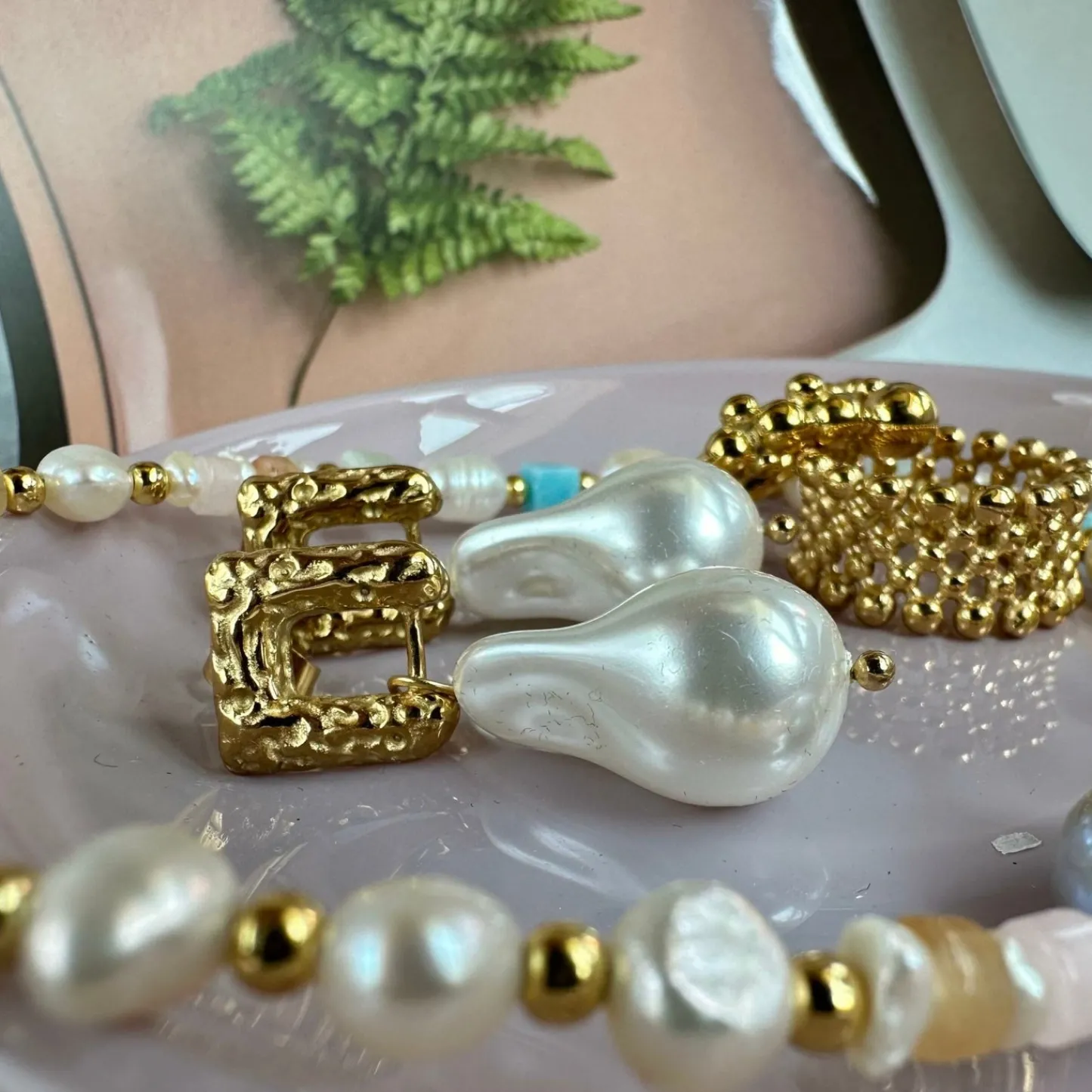 VIAMAJA Øreringe Indie 18k forgyldt Discount