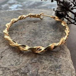 VIAMAJA Øreringe Jenna Hoops 18K forgyldt Clearance