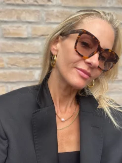 VIAMAJA Øreringe Lharni Gold 18K forgyldt New