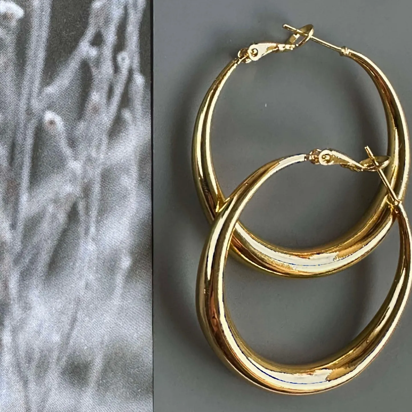 VIAMAJA Øreringe Lharni Gold 18K forgyldt New