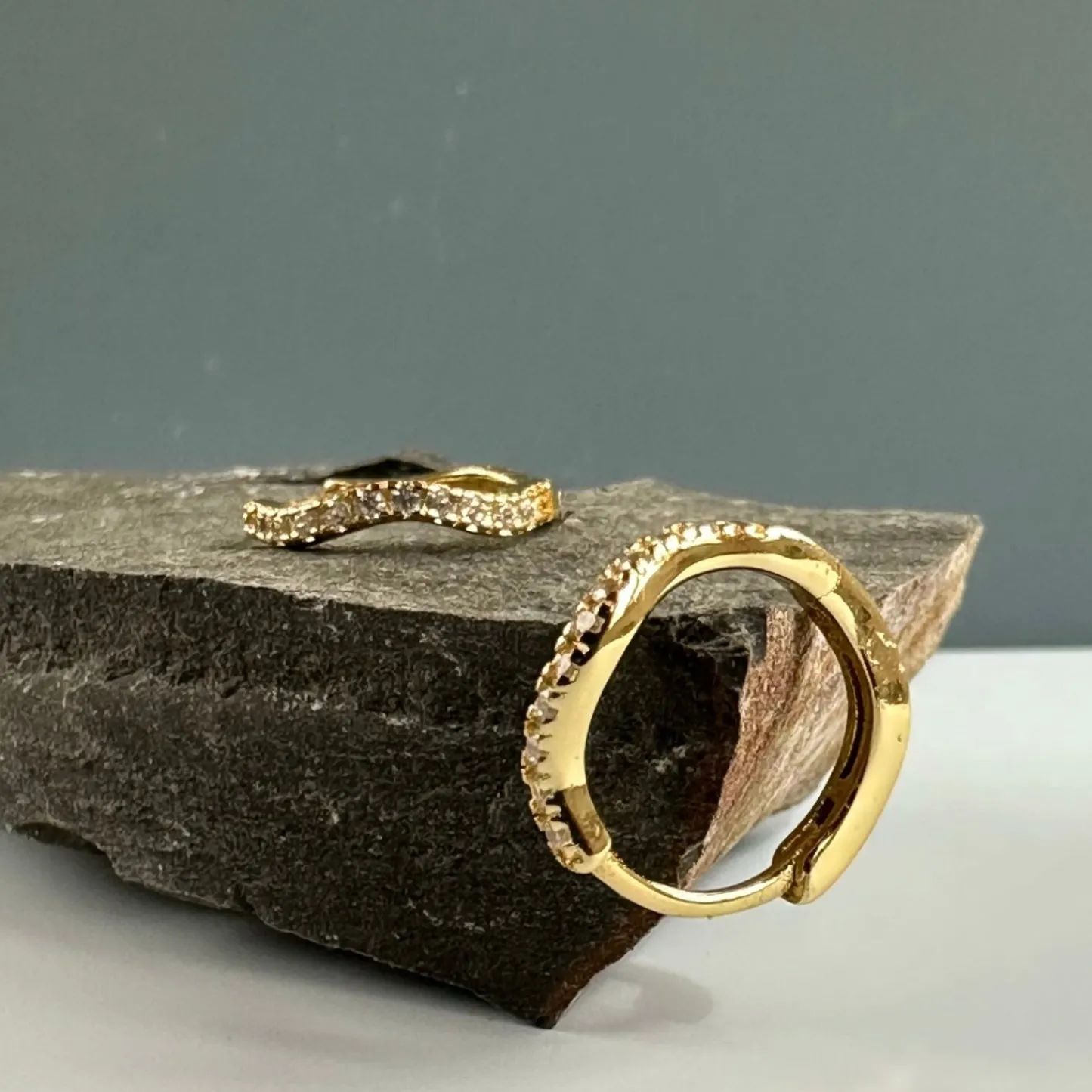 VIAMAJA Øreringe Marisa forgyldt Sterling sølv Clearance