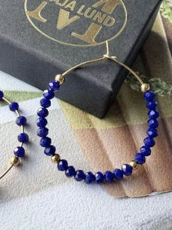 VIAMAJA Øreringe Merle – Royal Blue Online