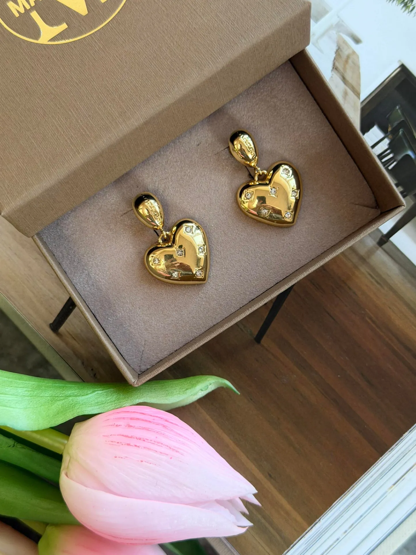 VIAMAJA Øreringe Mimi – Forgyldt New