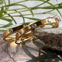 VIAMAJA Øreringe Mindy 18k forgyldt Hot
