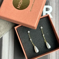 VIAMAJA Øreringe Mischa 18K forgyldt sterling sølv Best