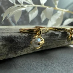 VIAMAJA Øreringe Ruby 18K forgyldt Sale