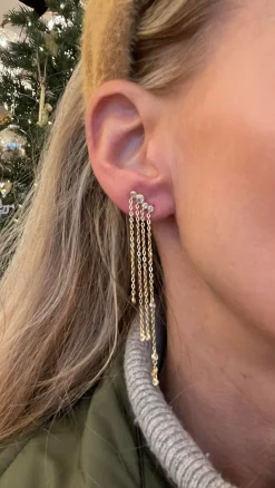 VIAMAJA Øreringe Winona forgyldt Sterling Silver Sale