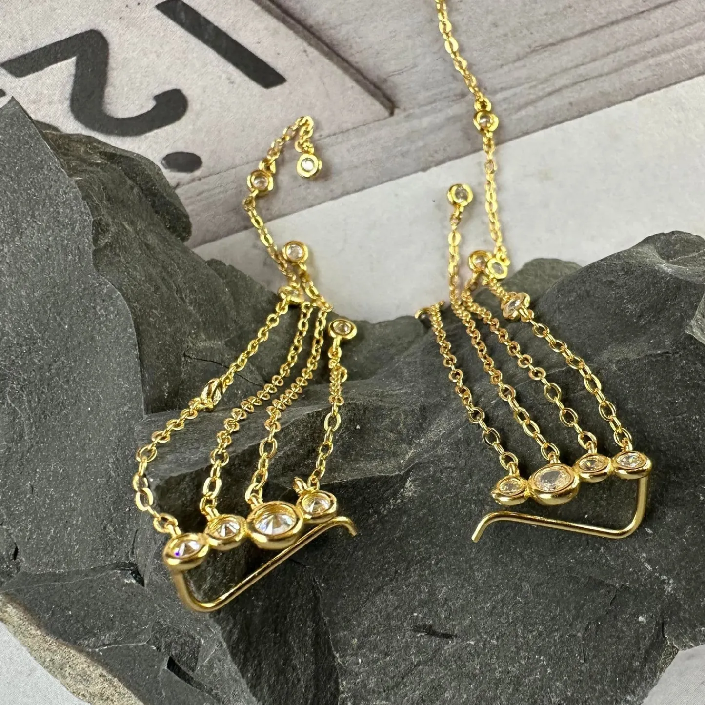VIAMAJA Øreringe Winona forgyldt Sterling Silver Sale