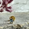 VIAMAJA Ørestik Single GIA Azur blue 18K forgyldt - 1 stk Hot