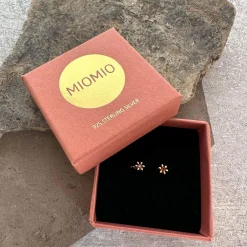 VIAMAJA Ørestikker GIA – Brown 18K forgyldt Sale