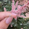 VIAMAJA Ørestikker GIA – Violet 18K forgyldt New
