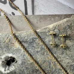 VIAMAJA Ørestikker Joma 18K forgyldt Sterling Silver Sale