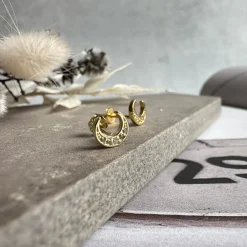 VIAMAJA Ørestikker Marleen 18K forgyldt Sterling Silver Hot
