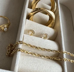VIAMAJA Ørestikker Marleen 18K forgyldt Sterling Silver Hot