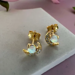 VIAMAJA Ørestikker Pixie månesten Clearance