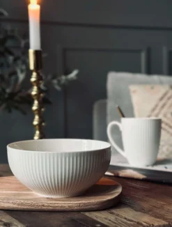 VIAMAJA Riflet porcelæn til 4 personer - 16 dele Discount