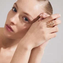 VIAMAJA Ring ALIA forgyldt