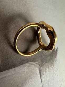 VIAMAJA Ring Brianna forgyldt Best