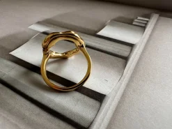 VIAMAJA Ring Brianna forgyldt Best