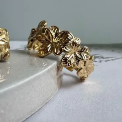 VIAMAJA Ring CHARMAINE - Sæt af 2 stk New
