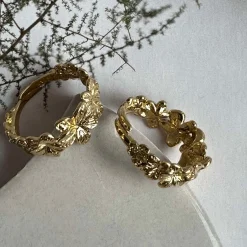 VIAMAJA Ring CHARMAINE - Sæt af 2 stk New